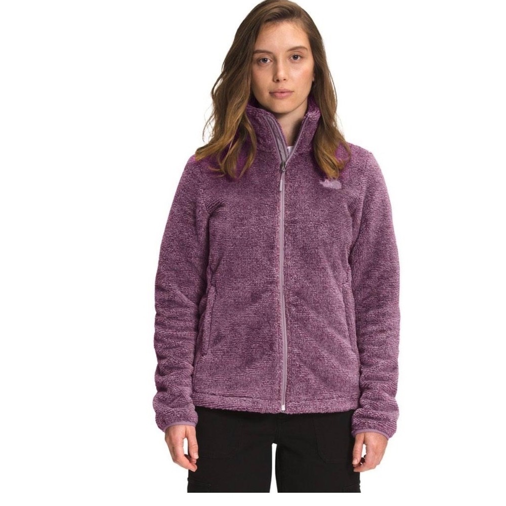 The North‎ Face Osito Fleece Jacket Girls XL Purple Full Zip